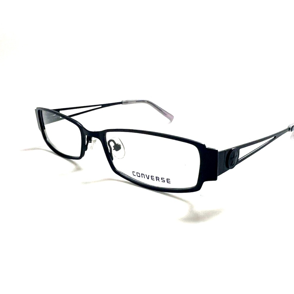 New CONVERSE ALL STAR Frames Black Metal Glasses Shatter 53 17 140 Unisex
